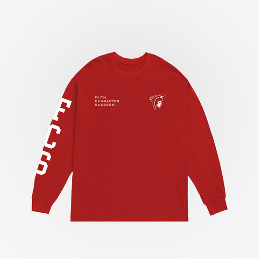 Red FCS Long-Sleeved Shirt
