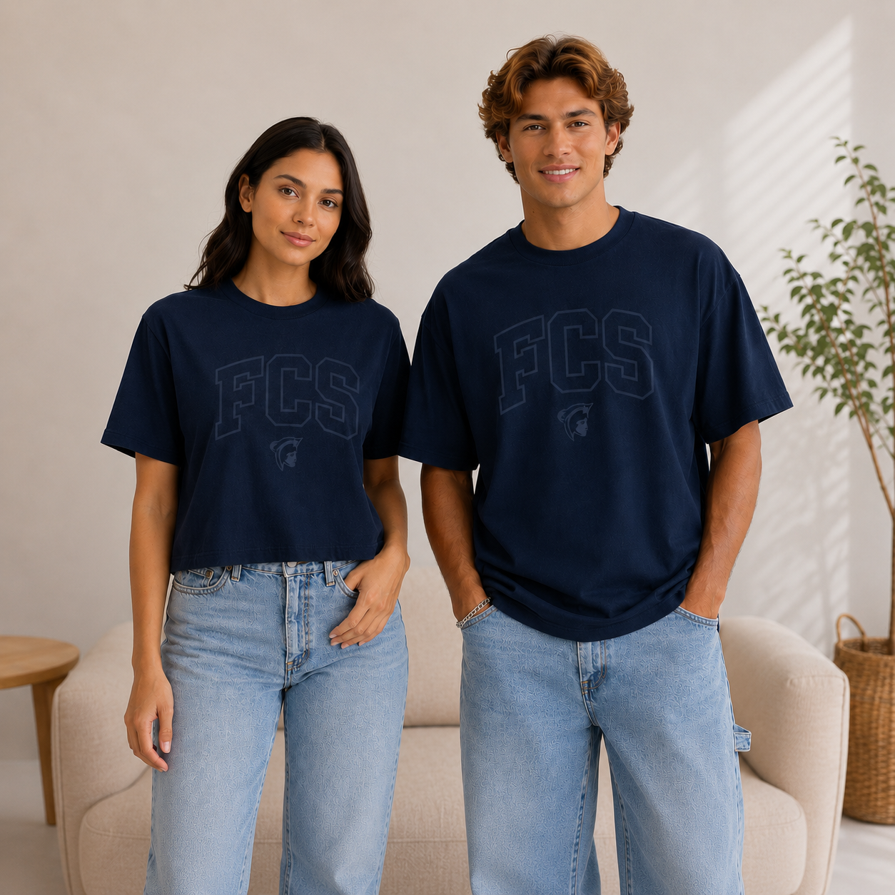 PRE-ORDER FCS Monochromatic Tee - Black, Cream, Navy
