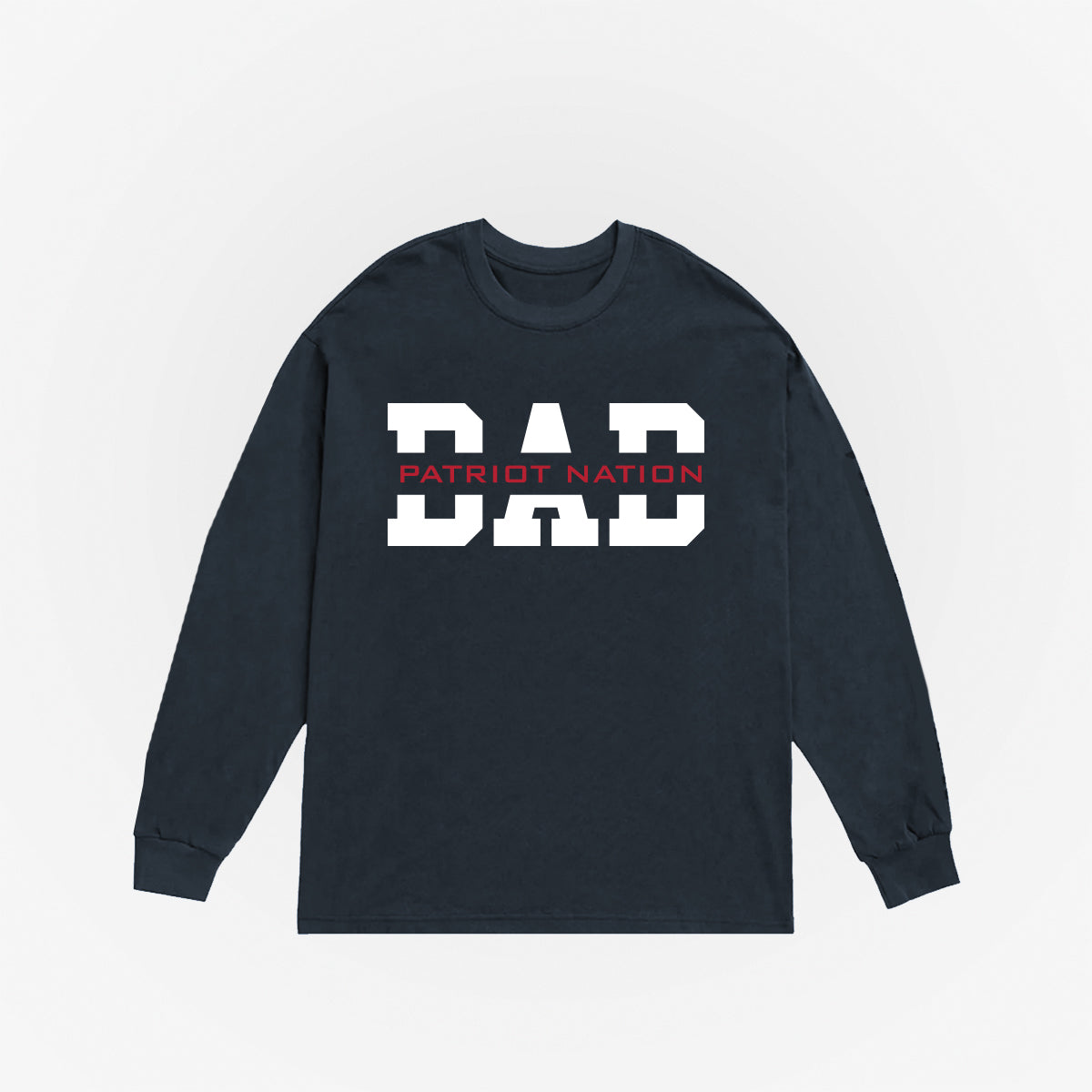 Patriot Nation Dad Long Sleeve Tee (2026-27 Collection Pre-Order)