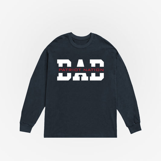 Patriot Nation Dad Long Sleeve Tee (2026-27 Collection Pre-Order)