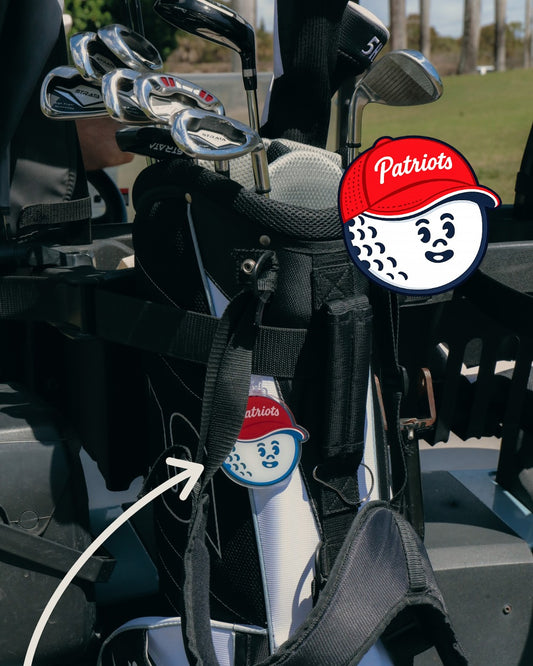 Patriots Cup Golf Bag Tag
